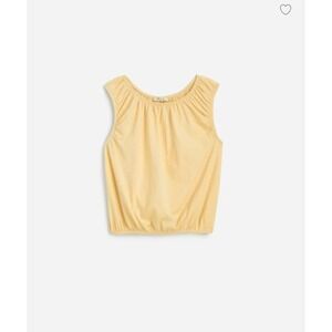 NWT Madewell Bubble Tee Women's Size Medium Yellow